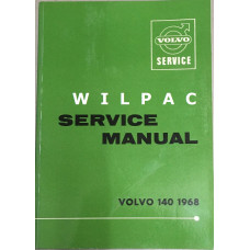 Boek: Volvo 140 Dealer Service Workshop Manual 1968 Engelstalig
