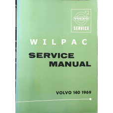 Boek: Volvo 140 Dealer Workshop Service Manual 1969 Engelstalig