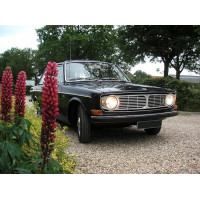 1970 Volvo 142 Automaat donker blauw origineel NL kenteken / schuifdak