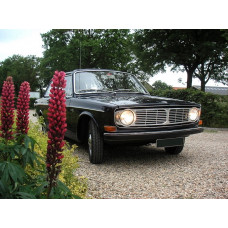 1970 Volvo 142 Automaat donker blauw origineel NL kenteken / schuifdak