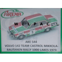 Volvo 142 KIT 1973 1000 meren rally Alen Toivonen Arena #543 1:43