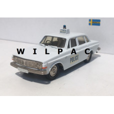 Volvo 144 1973 Hampshire Constabulary Police Politie Rob Eddie RE02JA 1:43