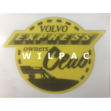 Sticker Volvo 145 Express Owners Club remake