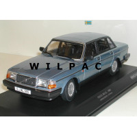 Volvo 240 1:18 240GL 244 1986 blauw metallic Minichamps