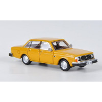 Volvo 244 1978 oranje / geel NEO 1:87