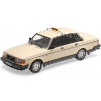 Volvo 240 1:18 240GL 244 TAXI Duitsland beige 1986 Minichamps