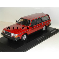 Volvo 240 1:18 240GL 245 Estate 1986 rood Minichamps