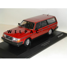 Volvo 240 1:18 240GL 245 Estate 1986 rood Minichamps