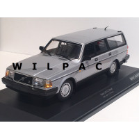 Volvo 240 1:18 240GL 245 Estate 1986 zilvergrijs metallic Minichamps