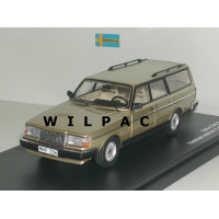 Volvo 245 240 Estate 1988 GL Polar goud metallic Triple 9 1:43