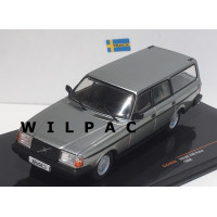 Volvo 245 240 Polar Estate 1988 grijs metallic Ixo 1:43