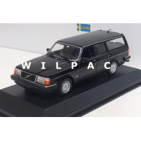 Volvo 245 240 GL Estate 1986 zwart MAXIchamps 1:43