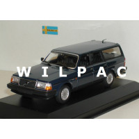 Volvo 245 240 GL Estate 1986 donkerblauw MAXIchamps 1:43