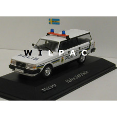 Volvo 245 240 Estate 1983 Polis Zweedse politie Atlas 1:43 