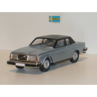 Volvo 262C Bertone blauw metallic 1977 Rob Eddie RE17 1:43