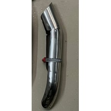 281184 NOS accessoire RVS uitlaat sierstuk Volvo 142 144 145 