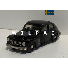 Volvo PV444 A basismodel 1947 Katterug zwart Tin Wizard 1:43 