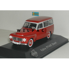 Volvo PV445 Duett 1953 rood grijs Atlas 1:43