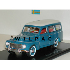 Volvo PV445 Duett blauw met wit dak NEO 1:43 P210 