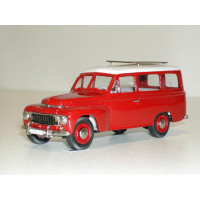 Volvo PV445 Duett 1957 rood grijs Rob Eddie RE21b 1:43