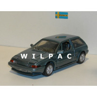 Volvo 480 Turbo blauw metallic AHC Doorkey 1:43