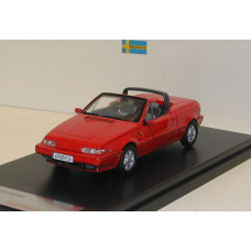 Volvo 480 Cabrio 1987 rood Premium X 1:43