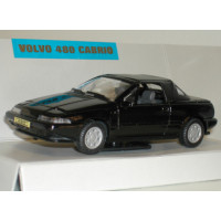 Volvo 480 Cabrio zwart AHC Doorkey 1:43