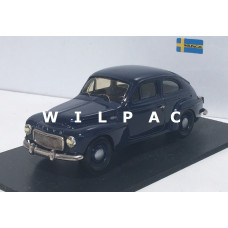 Volvo PV544 1958 donkerblauw Nikki / Heco 1:43