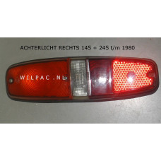 683521 GEBRUIKT achterlicht glas Volvo 145 245 1968-1979 Hella Rechts achter