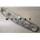 687767 PG POLITIE grille Volvo 140 voor extra lampen 1967 tot 1971 /2e hands