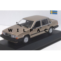 Volvo 740 GL 744 1986 goud / brons metallic Maxichamps 1:43