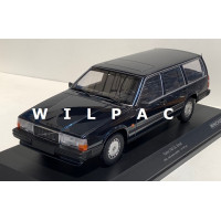 Volvo 740 estate 1:18 740GL groen / blauw metallic 1986 Minichamps 745