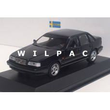 Volvo 850 sedan 1994 donkerblauw metallic Maxichamps 1:43