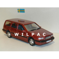 Volvo 850 Estate 1995 donker rood metallic RHD RECHTS STUUR AHC 1:43