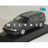 Volvo 850 Estate 1994 donker grijs blauw metallic MAXIchamps 1:43