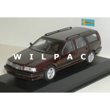 Volvo 850 Estate 1994 donker rood metallic MAXIchamps 1:43