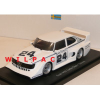 SAAB 900 Turbo Super Saloon wit 1985 Leo Kinunen #24 Autocult 1:43