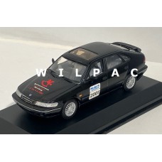 SAAB 900 Spielwarenmesse 2001 Saloon SE 1995 zwart Minichamps 1:43
