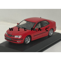 SAAB 9-3 20T rood Universal Hobbies 1:43