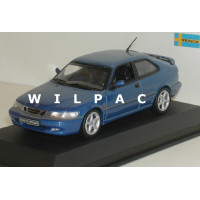 SAAB 9-3 Viggen blauw metallic SMCC Minichamps 1:43