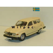 SAAB 95 GL 1978 geel Rob Eddie RE33 1:43