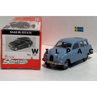 SAAB 95 estate lichtblauw Somerville #123 1:43