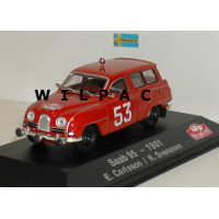 SAAB 95 1961 Monte Carlo Rally Carlsson Svensson Atlas 1:43