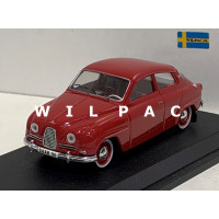 SAAB 96 1960 toreador rood SMCC 1:43