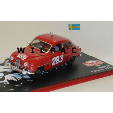 SAAB 96 1963 Monte Carlo Rally #283 Carlsson Palm Eaglemoss 1:43