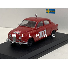 SAAB 96 1962 Monte Carlo Rally #303 SMCC 1:43