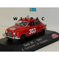 SAAB 96 1962 Monte Carlo Rally Carlsson Haggom Atlas 1:43