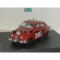 SAAB 96 1963 Monte Carlo Rally #283 Carlsson Palm Trofeu 1:43 