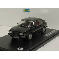 Saab 99 Turbo Combi coupe 1977 zwart Triple 9 1:43