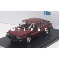 SAAB 99 Turbo Combi coupe 1977 wijn rood metallic Premium-X 1:43